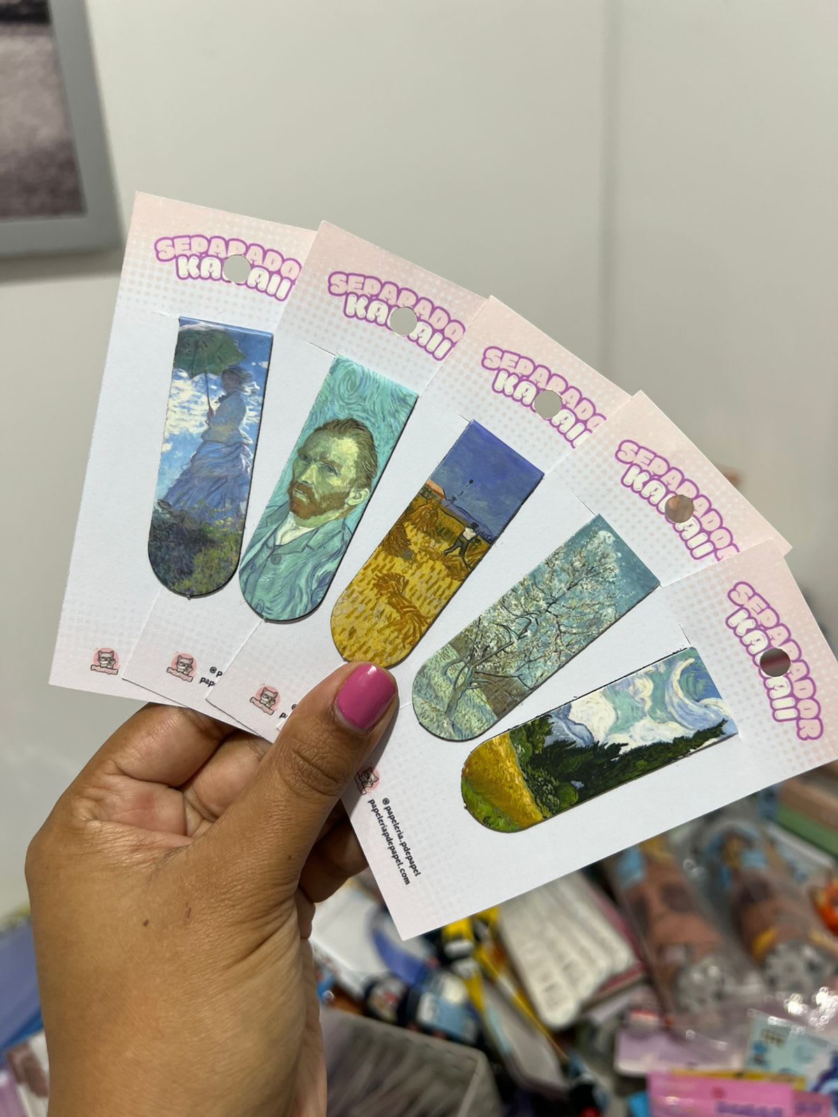 Separador imantado obras de arte