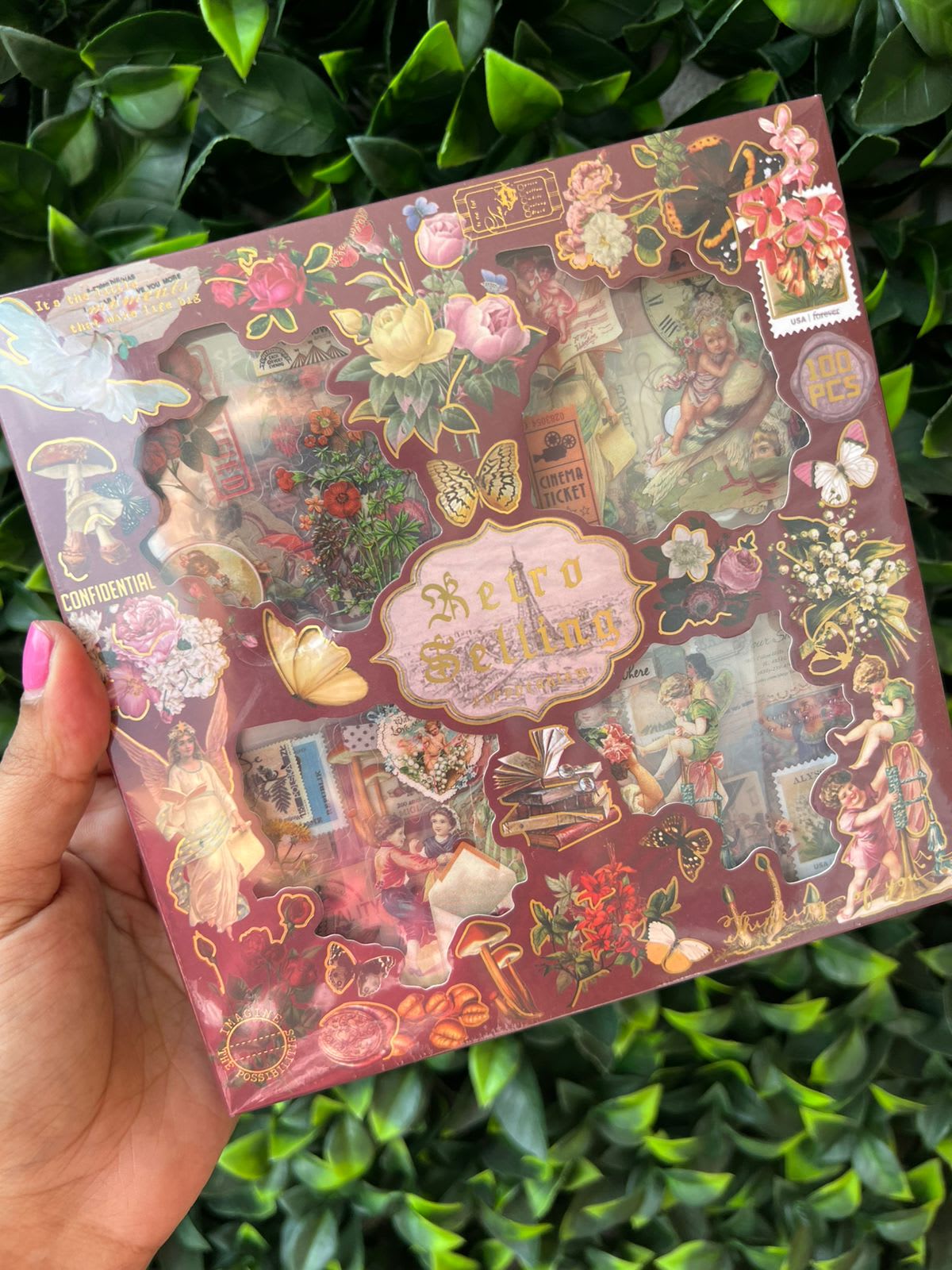 Caja stickers Vintage lovers