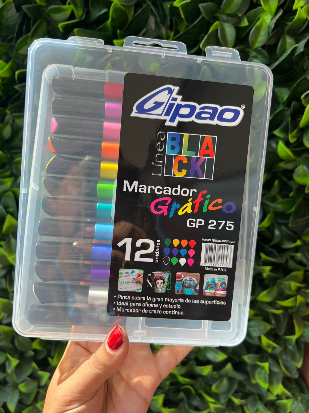 Marcadores de vinilo GIPAO X12 