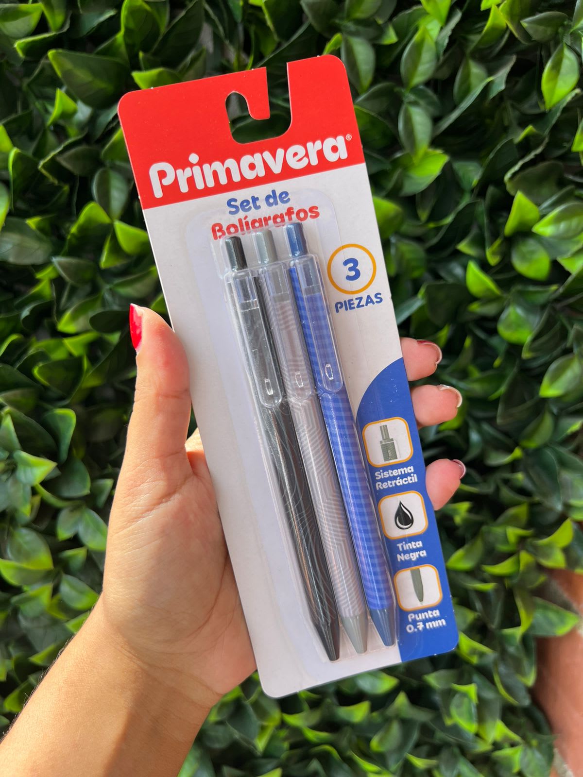 Lapiceros Primavera x3