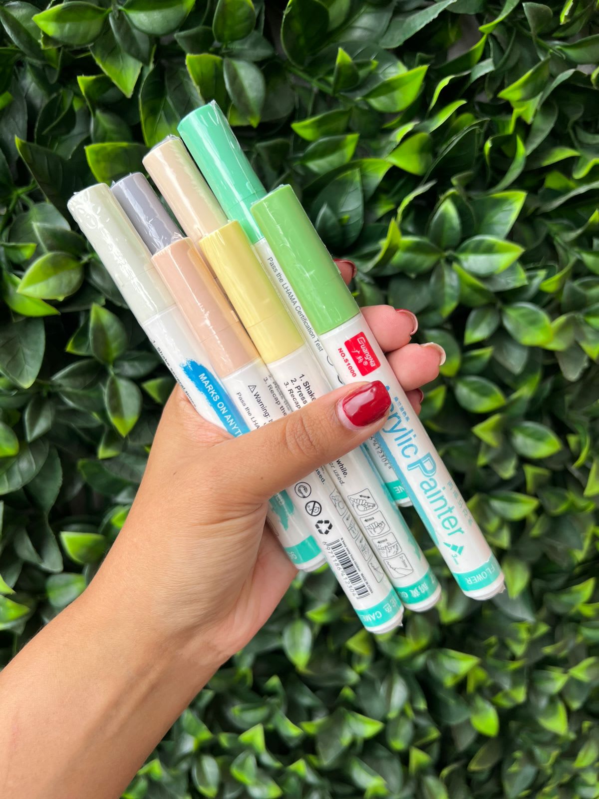 Marcador acrílico grueso x unidad 