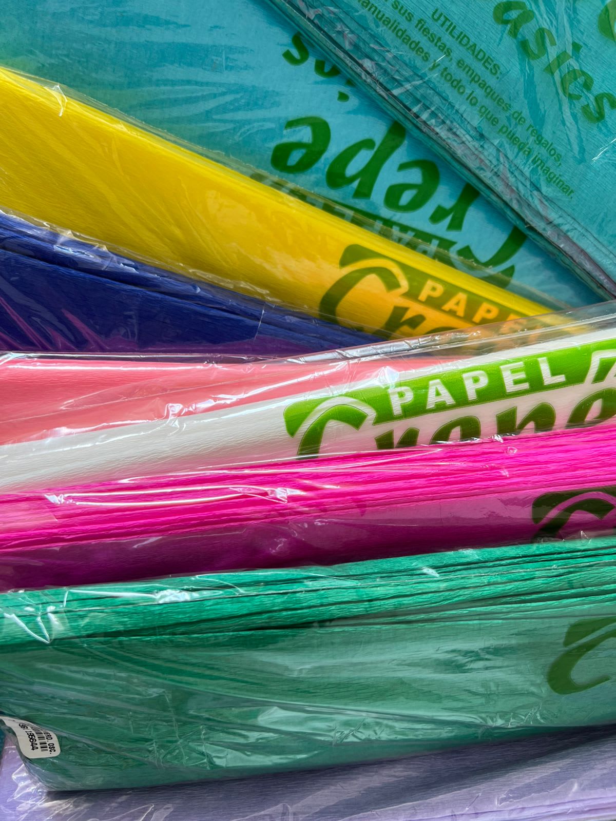 Papel Crepé x pliego