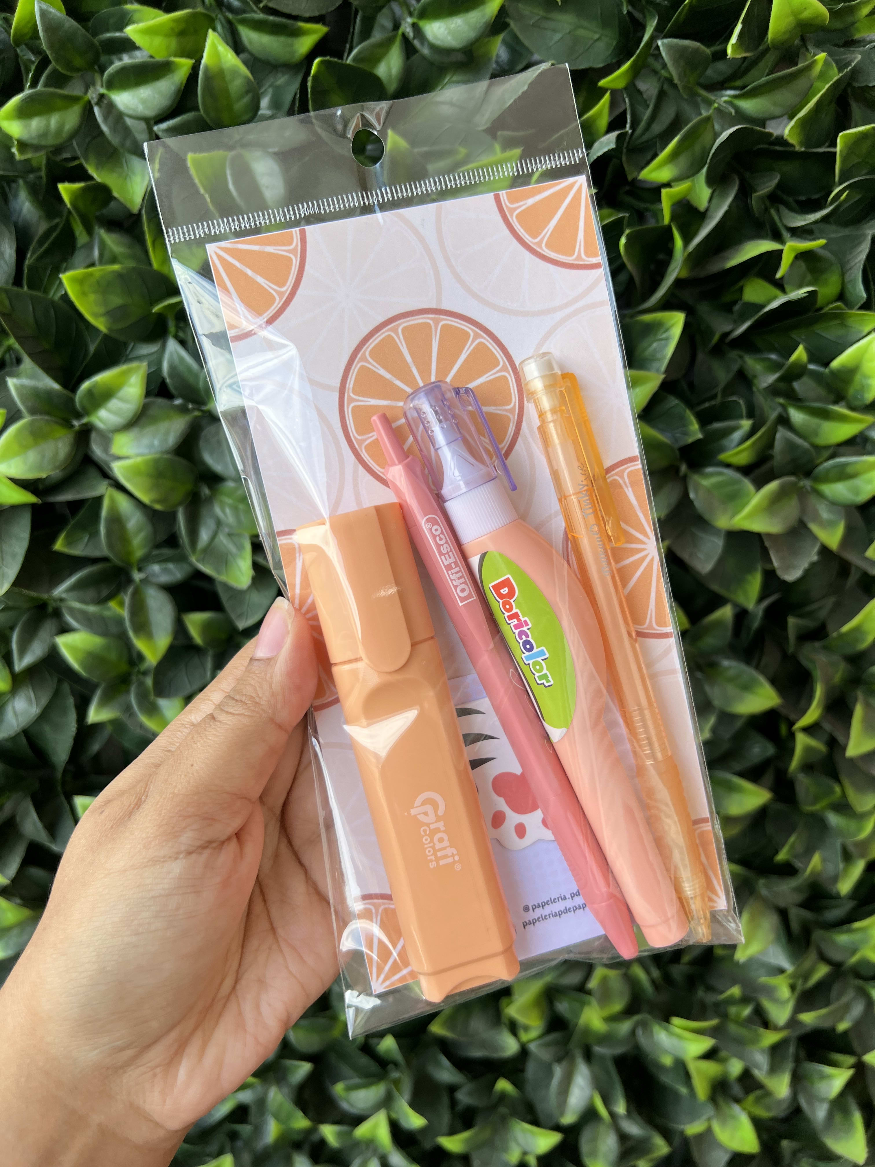 Kit kawaii x5 productos