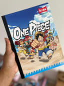 Vista 1 de Cuaderno cosido 100H cuadriculado One Piece