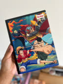 Vista 4 de Cuaderno cosido 100H cuadriculado One Piece