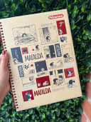 Vista 5 de Cuaderno argollado cuadriculado grande 80h MAFALDA