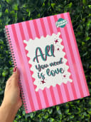 Vista 3 de Cuaderno argollado cuadriculado 80 hojas