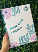 Vista 2 de Cuaderno argollado cuadriculado 80 hojas