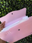 Vista 3 de Carpeta Archivadora Fashion Pastel con 5 compartimientos Rosa pastel