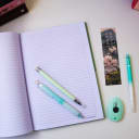 Vista 3 de Kits Básico de apuntes Girly Verde pastel