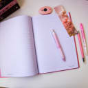 Vista 3 de Kit Básico de apuntes Girly Rosado