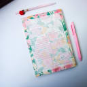 Vista 1 de Planeador "DAILY PLANNER" FLORES x80