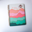 Vista 1 de Cuaderno Argollado Flower Power de 1 Materia Pequeño
