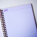 Vista 2 de Cuaderno Argollado Flower Power de 1 Materia Pequeño