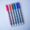 Vista 2 de Set de marcadores escarchados Twinkle 6 colores