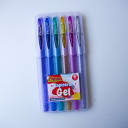 Vista 1 de Set de lapiceros en gel escarchados ETERNA 6 colores