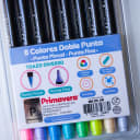 Vista 4 de Set de plumones Primavera doble punta 8 colores pastel