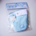 Vista 1 de Cartuchera Rosy Posy SOFUTO de peluche con agarradera y cremallera gruesa Azul pastel