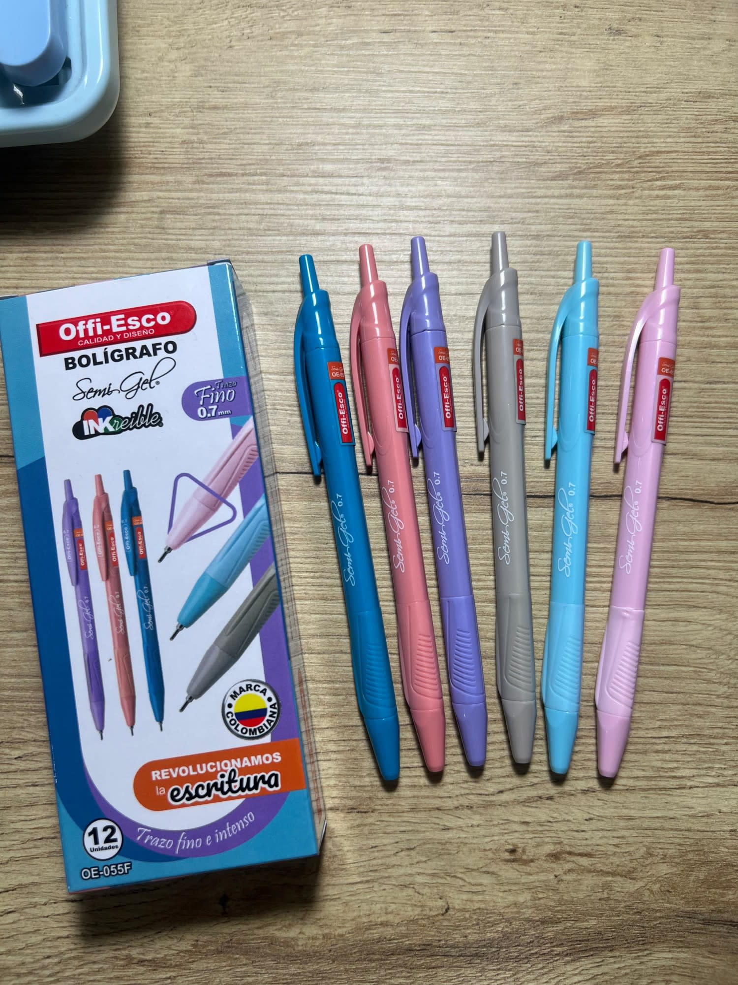 Lapicero Offi-Esco Pastel por Unidad