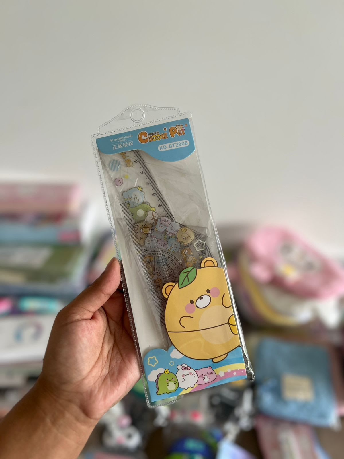 Juego geométrico kawaii