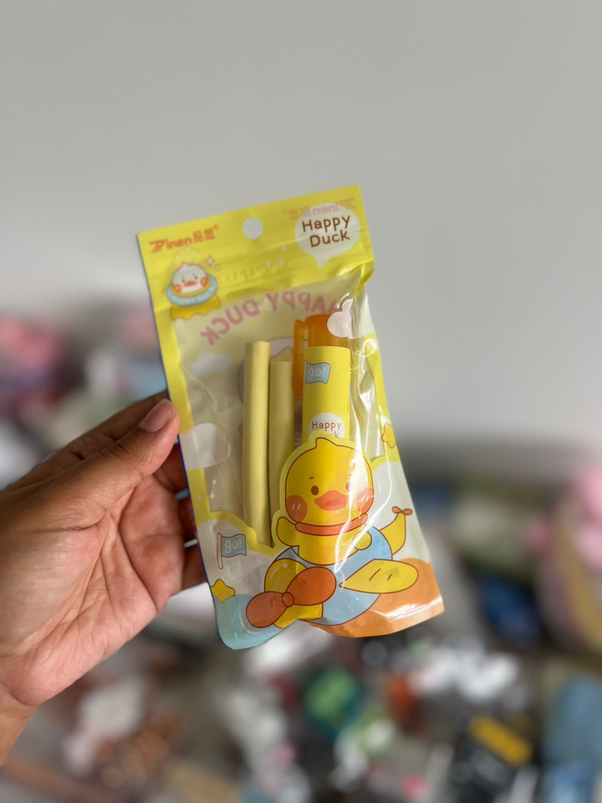 Borrador retráctil Pollito