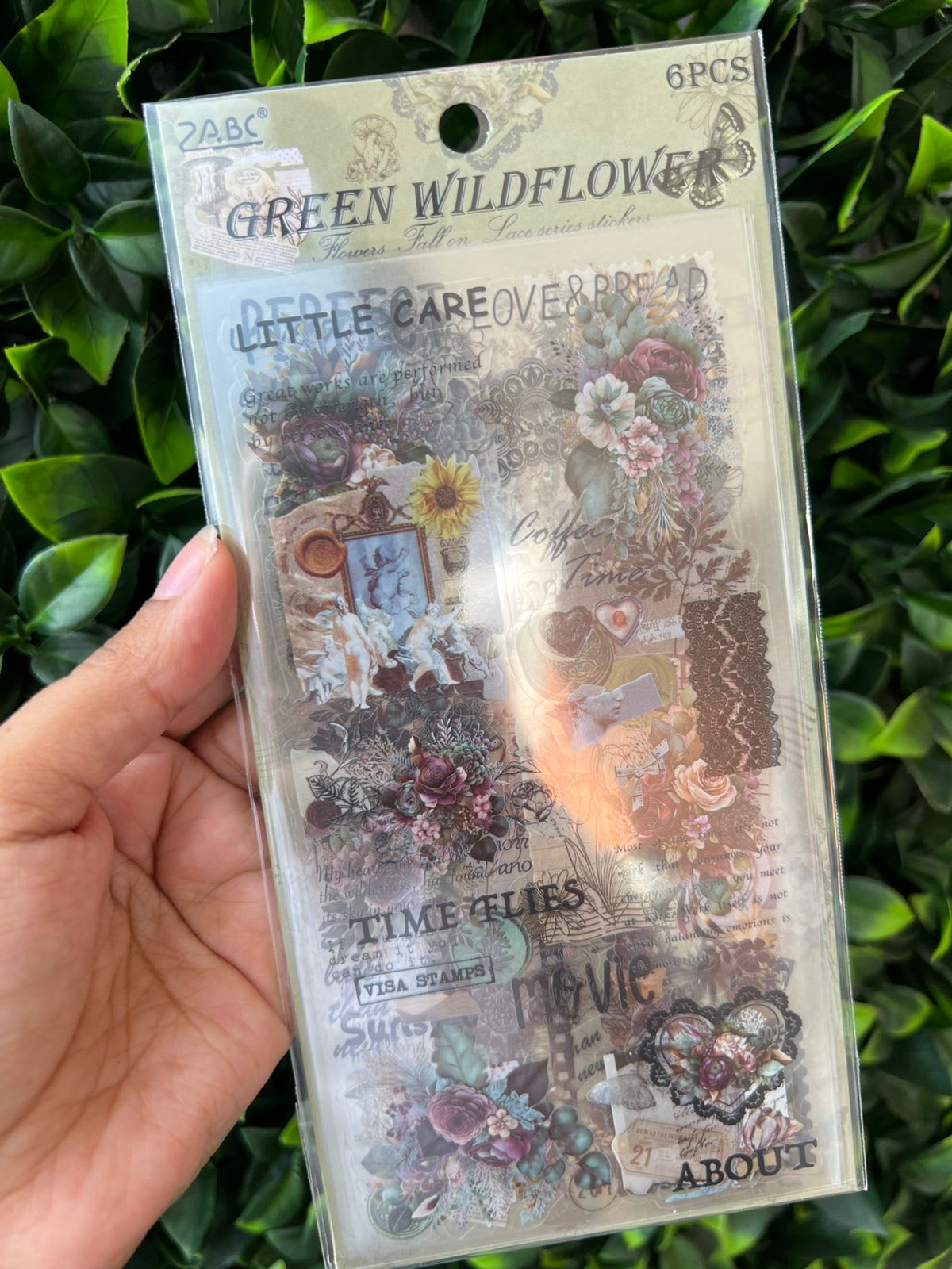 Stickers flores: Green Wildflower