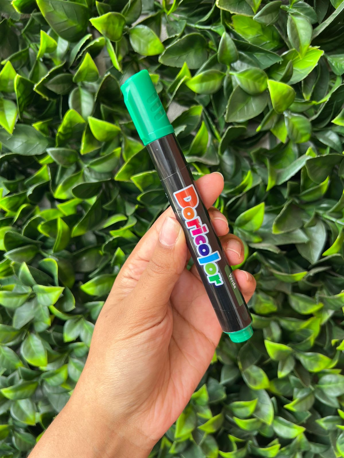 Marcador permanente verde
