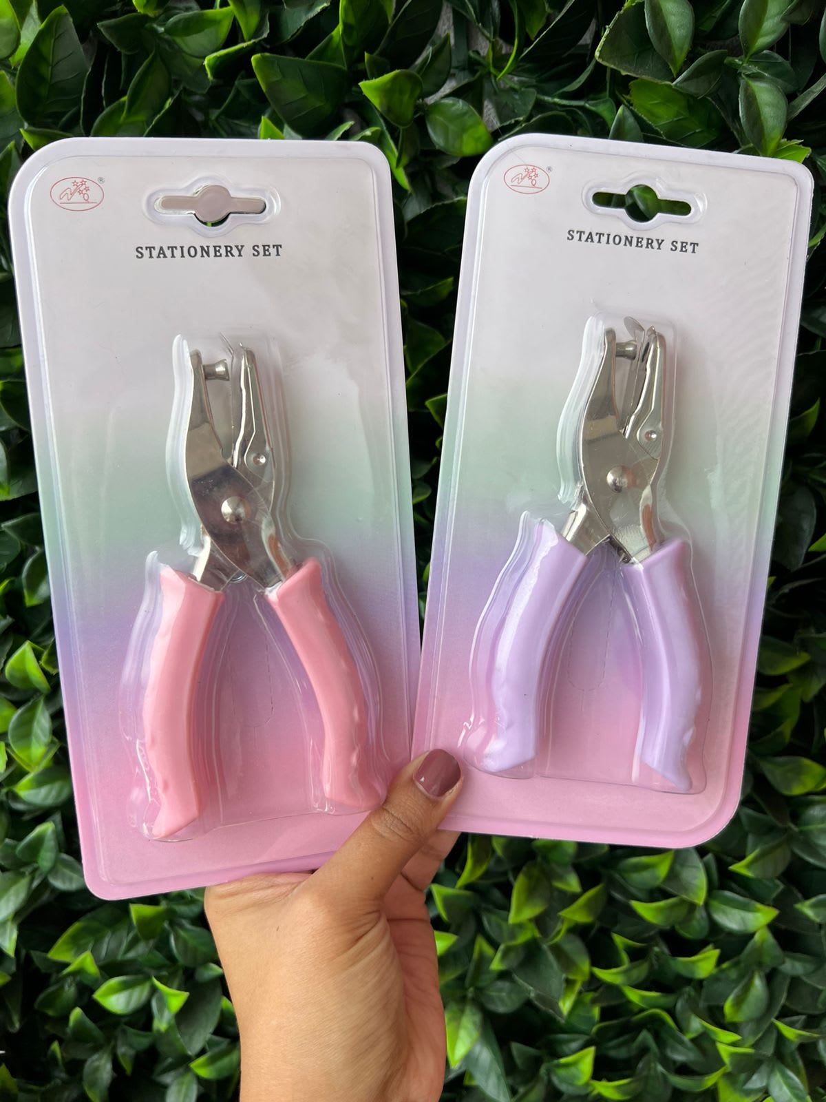 Perforadora 1 hueco pastel