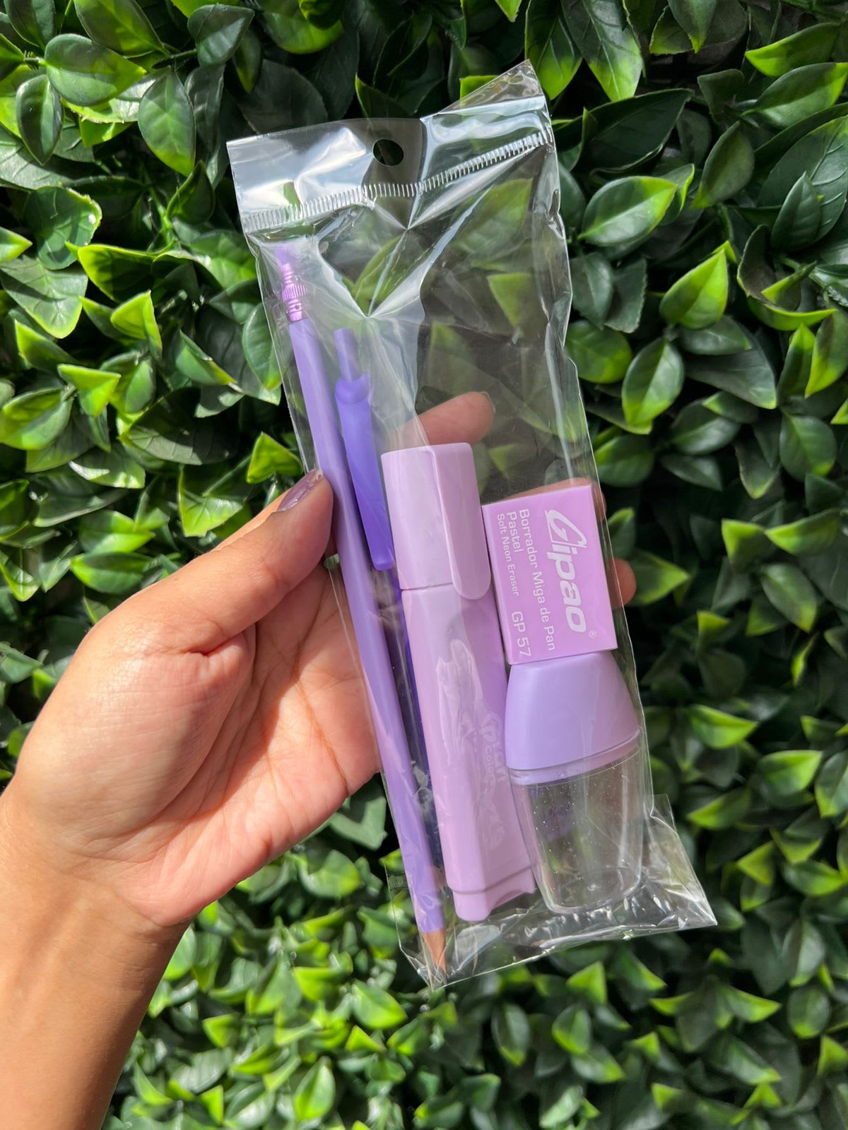 Kit Escolar Lila
