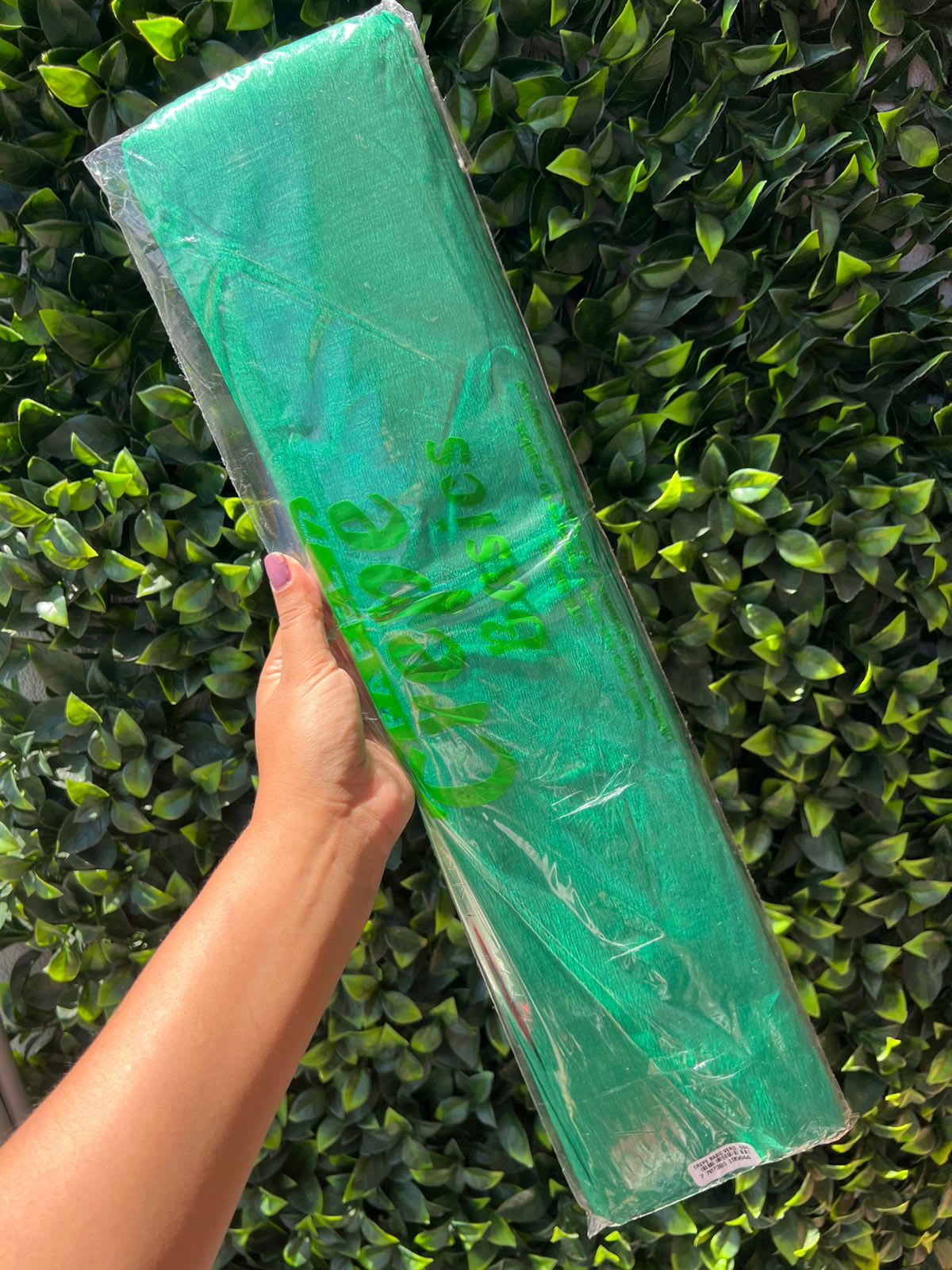 Papel Crepé Verde