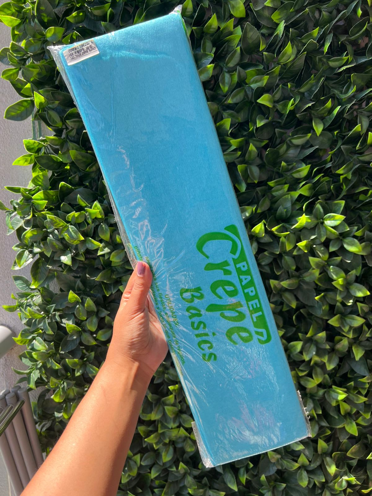 Papel Crepé Azul Aguamarina