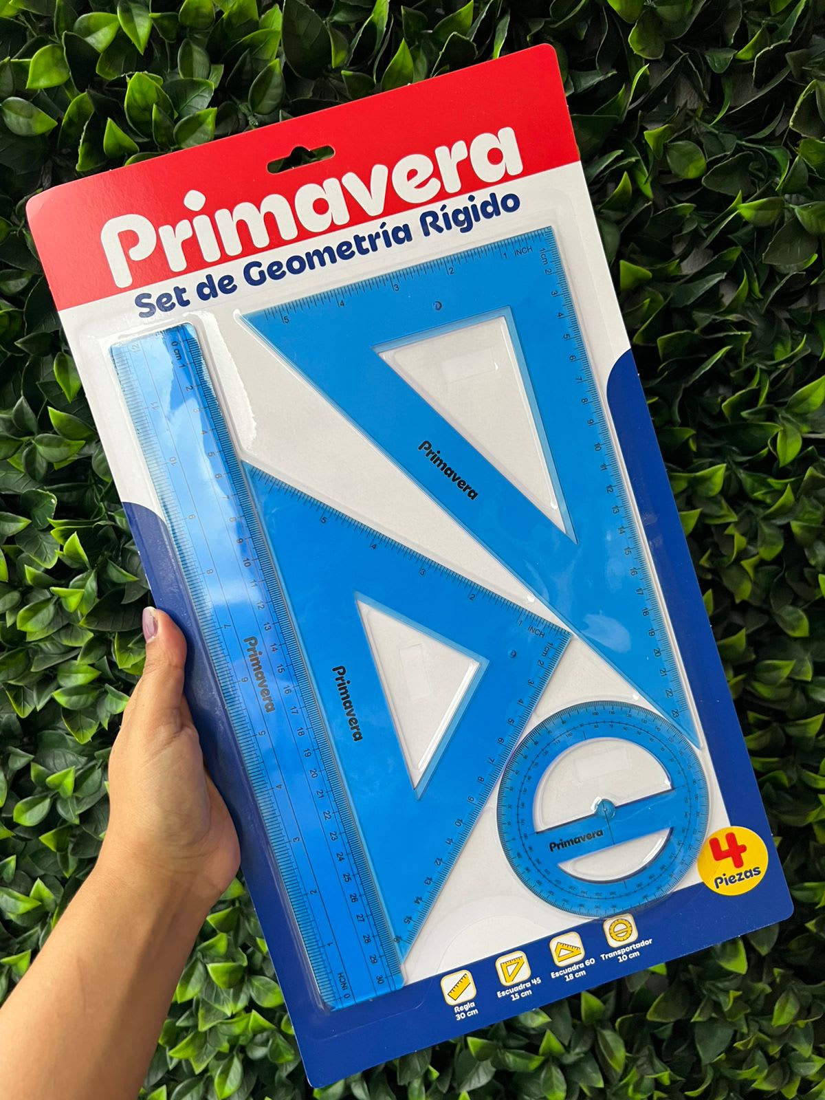 Juego geométrico Azul