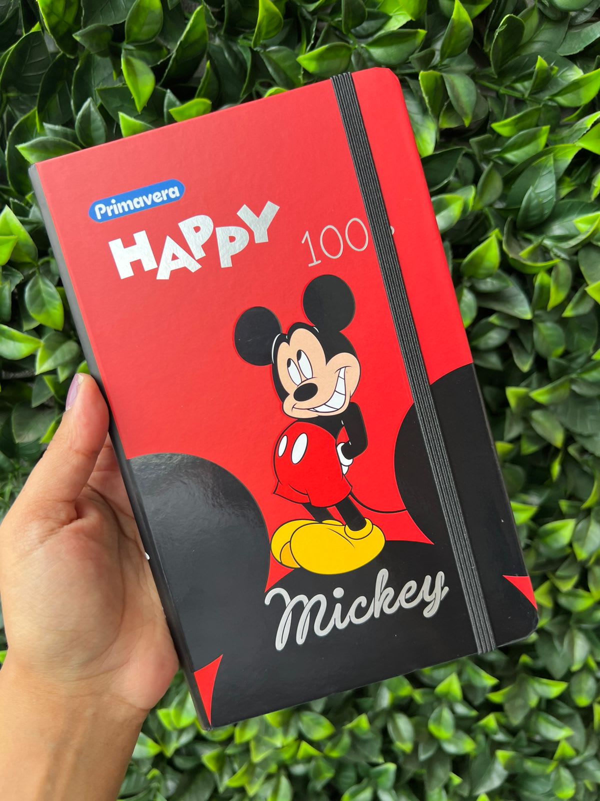 Libreta Mickey Mouse 