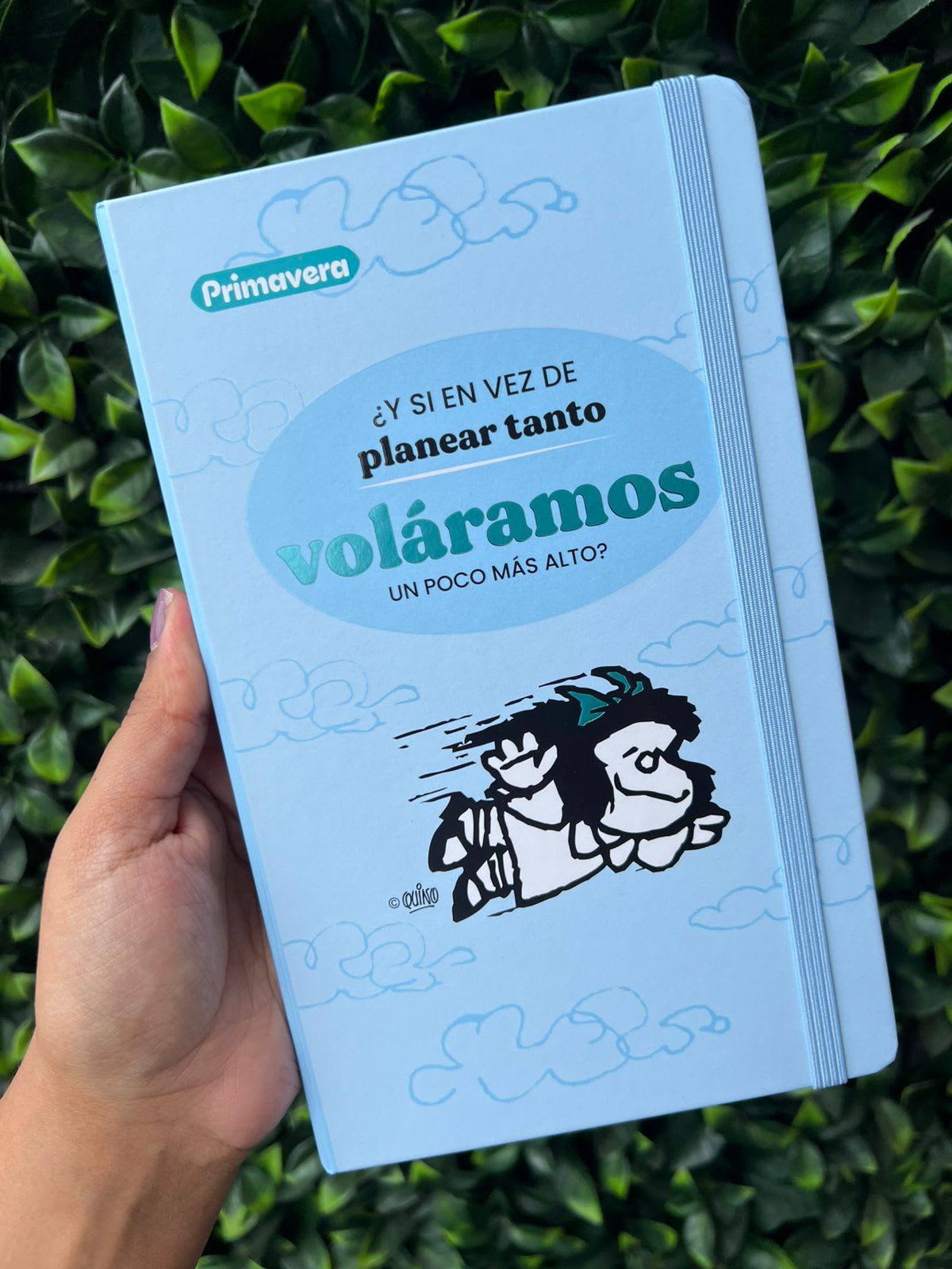 Libretas Mafalda Azul pastel
