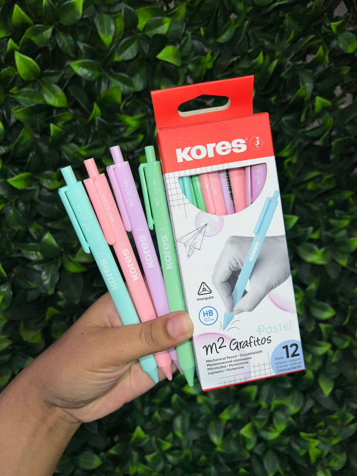 Portaminas Offi m2 0.7mm tonos pastel