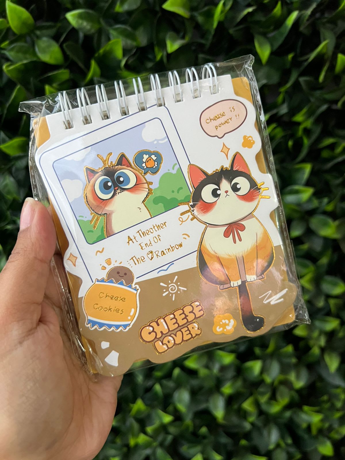 Libreta pequeña Cheese Lover Cat