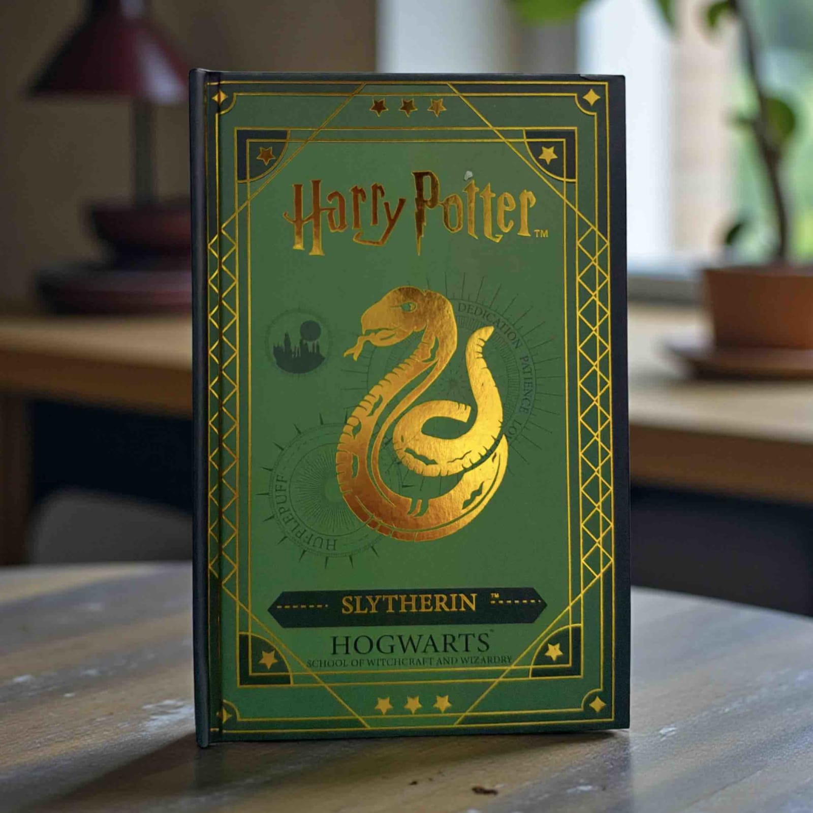 Agenda Casas Hogwards dorada