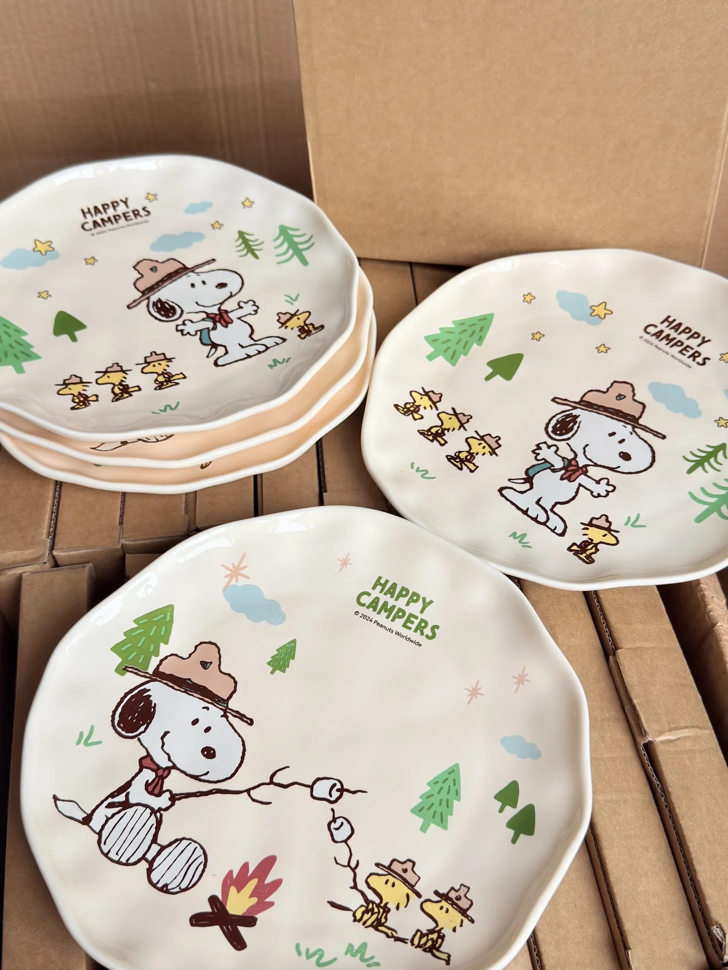 Plato cerámica Snoopy mediano