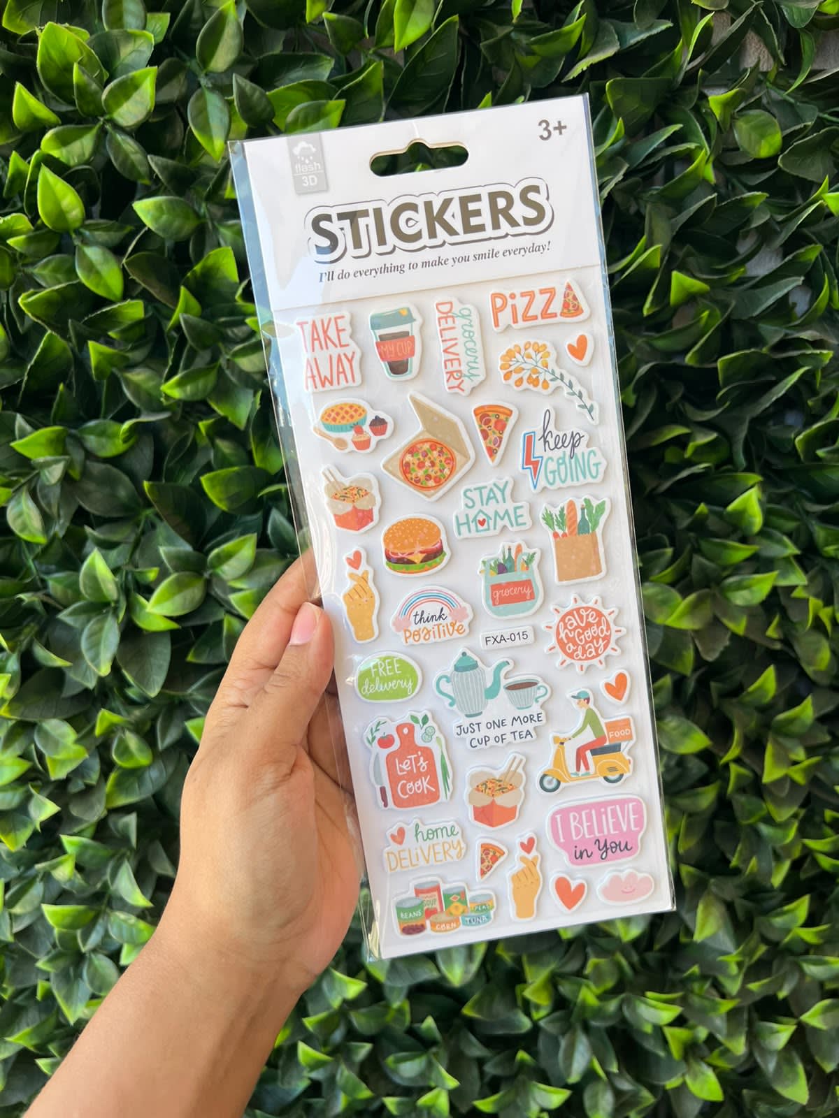 Stickers 3D Comida rápida