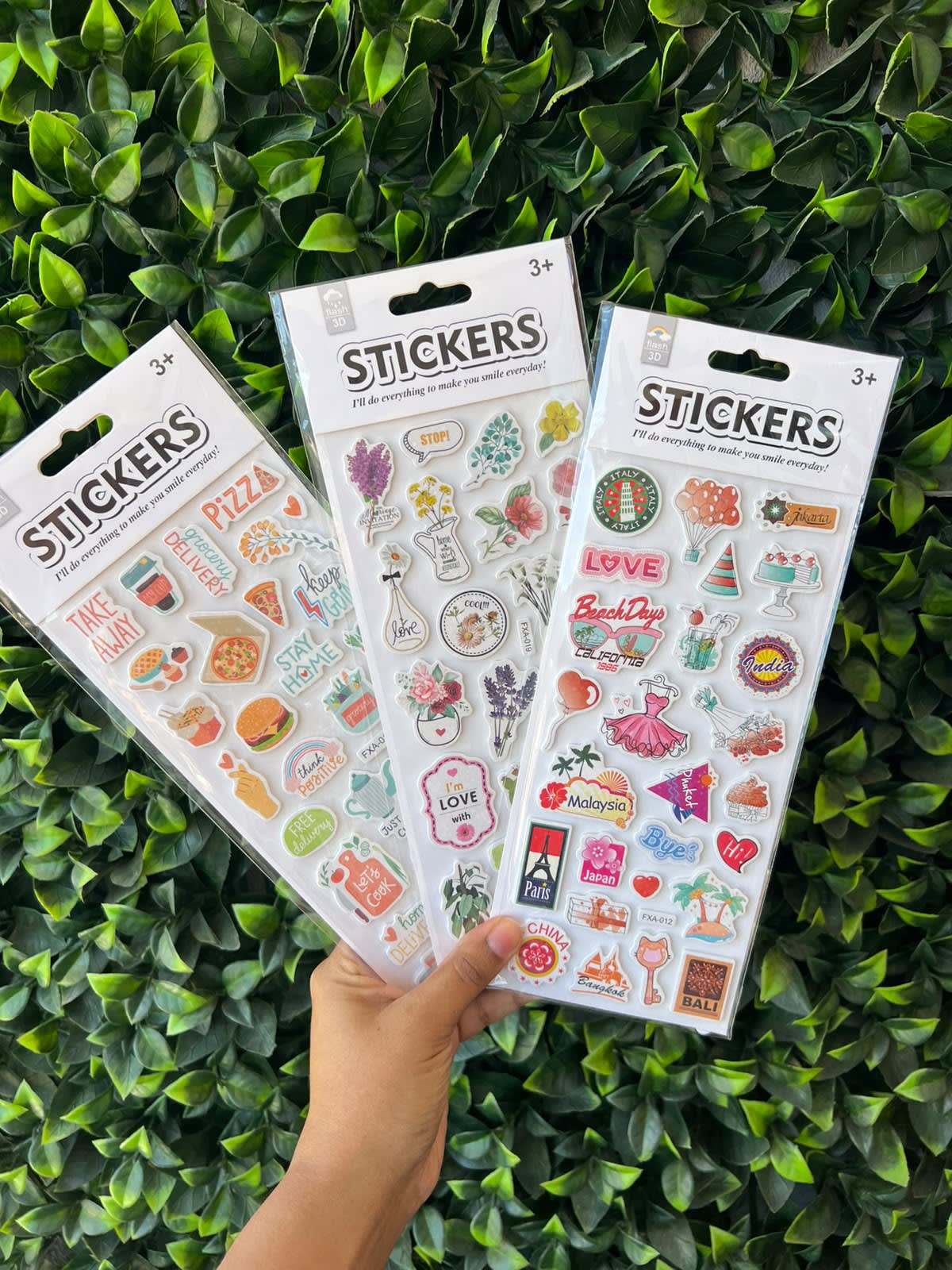 Stickers en relieve 
