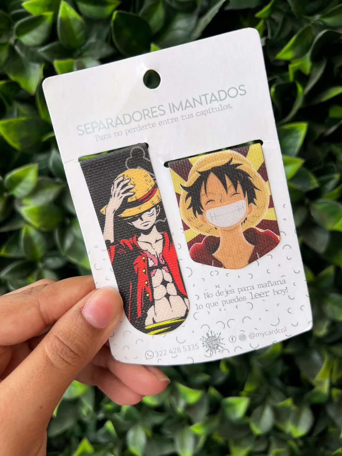 Separador de páginas en imán MyCardCol x2