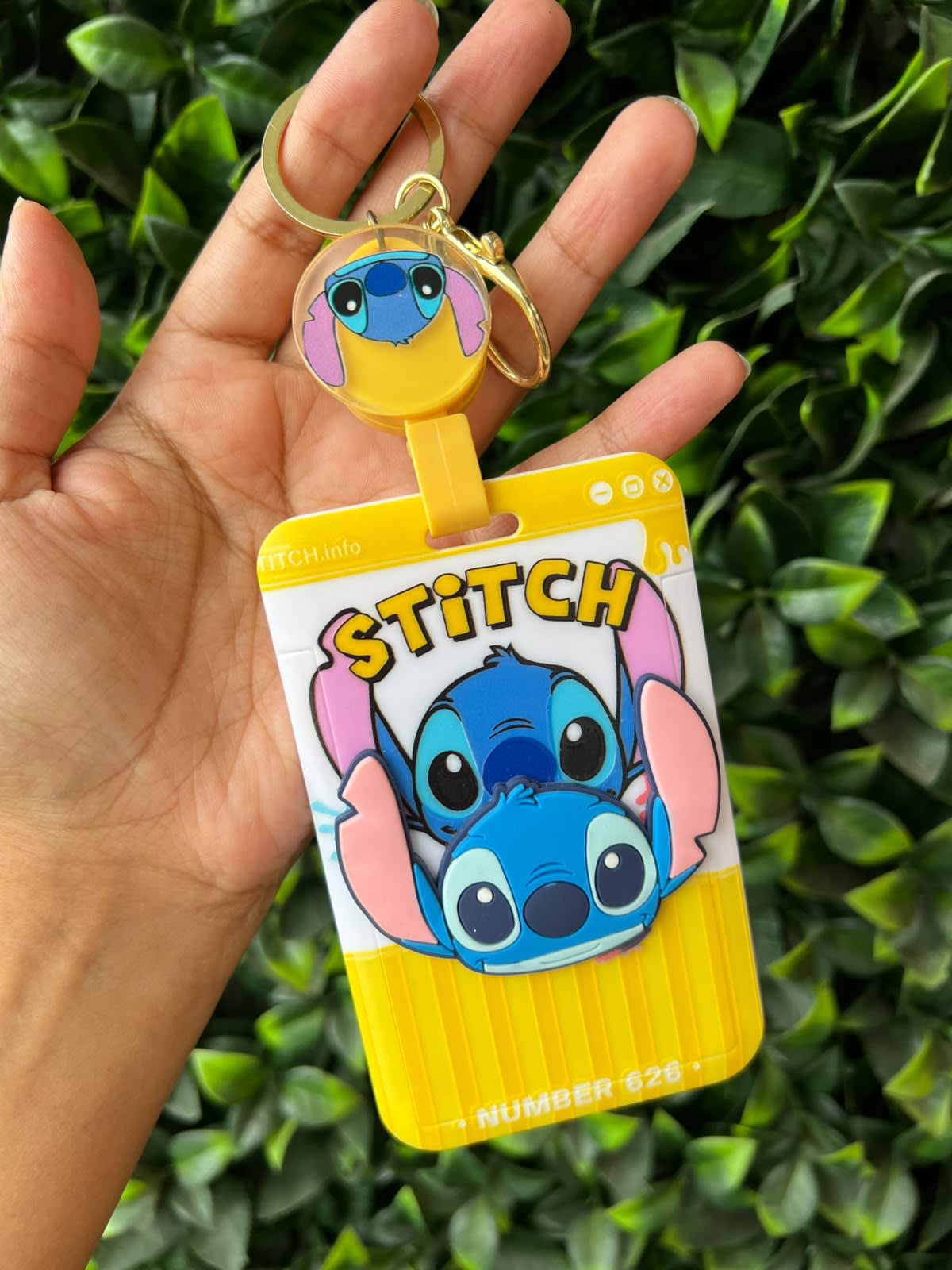 Portacarnet Stitch Yoyo