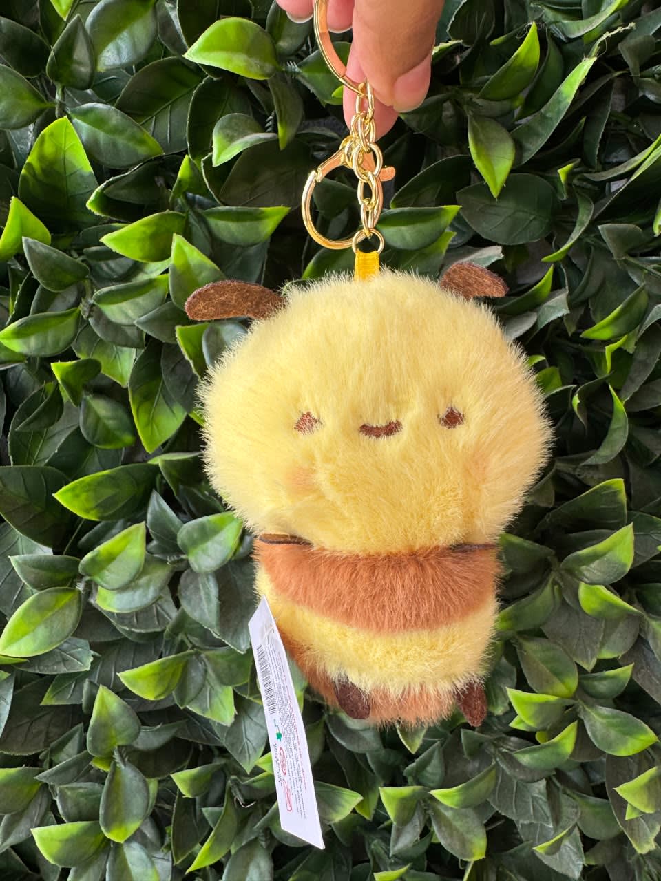 Llavero peluche de abejita