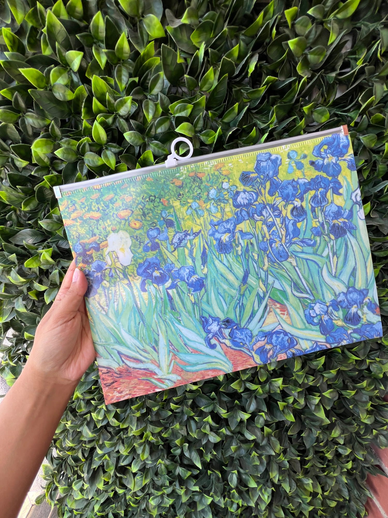 Carpeta hermética carta de Van Gogh Verde