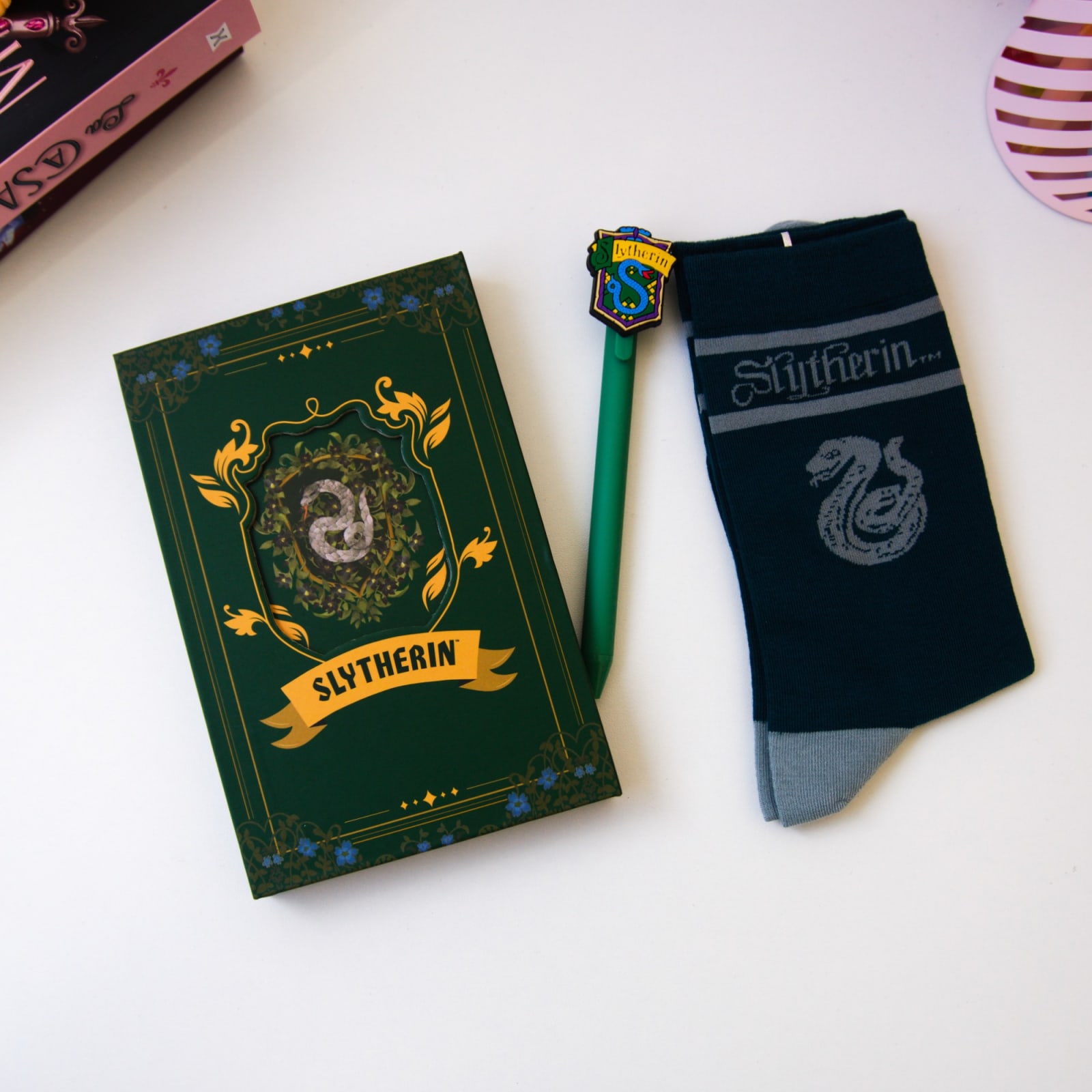 Kit Casa Hogwart Slytherin