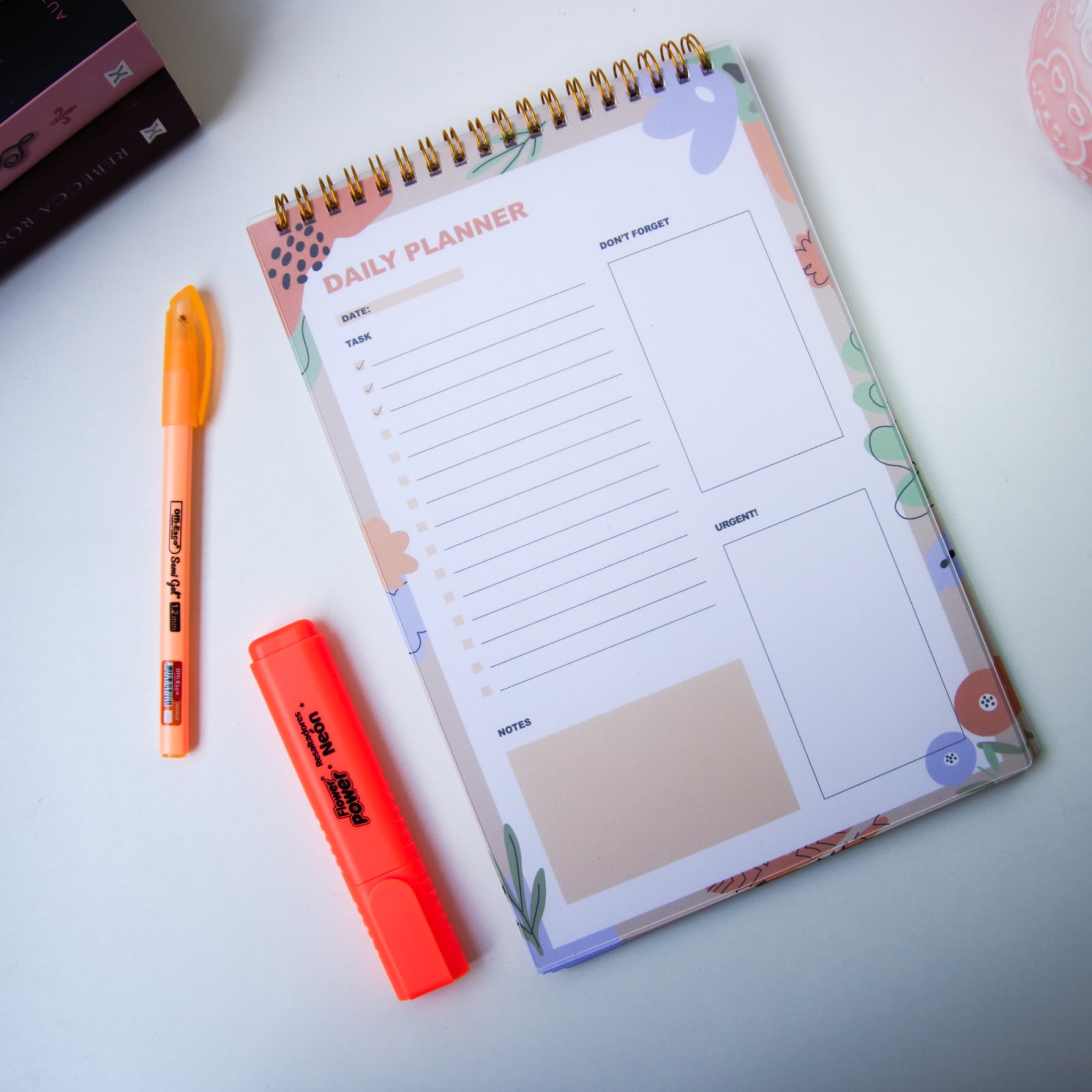 Planeador vertical DAILY PLANNER