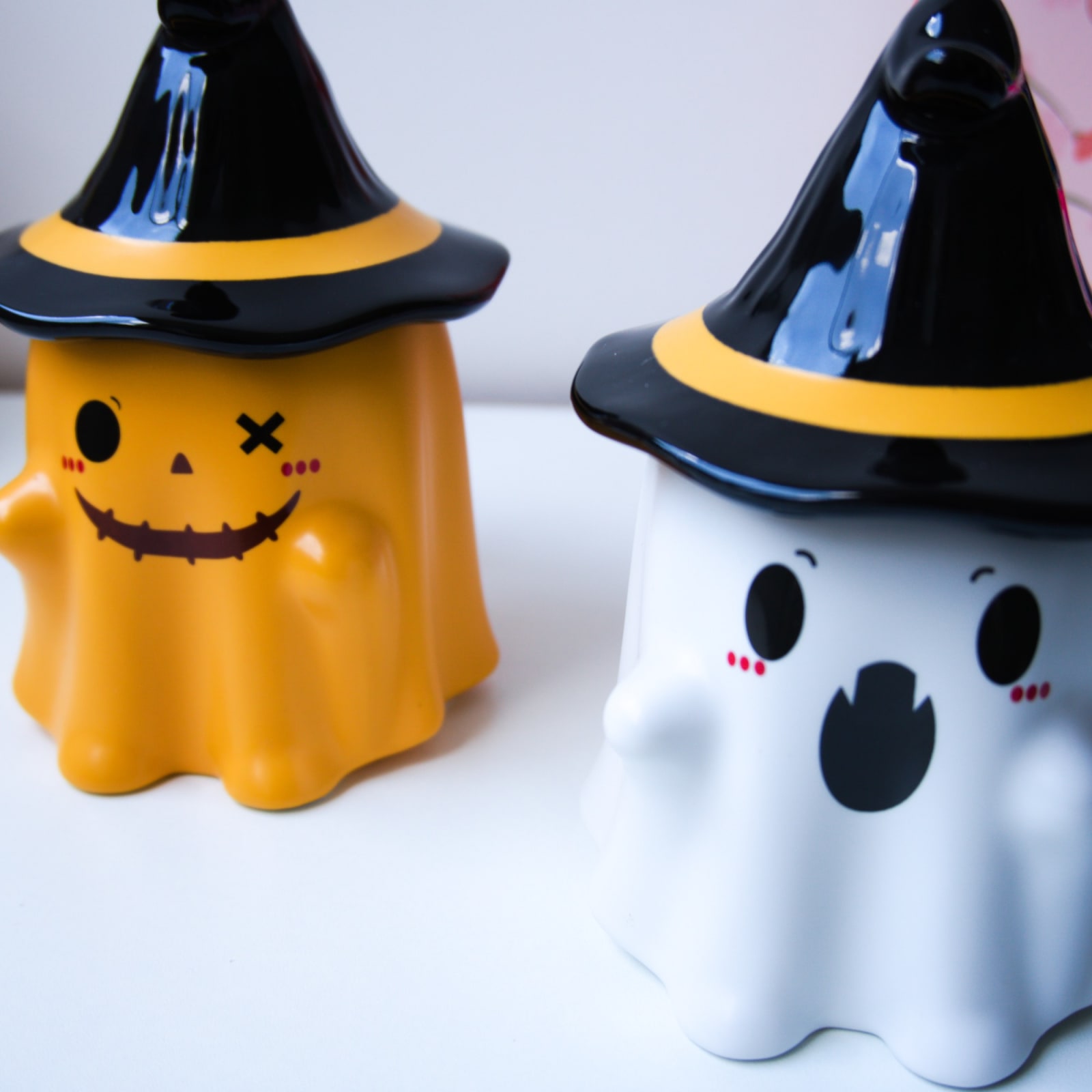 Mug Haloween sombrerito x2