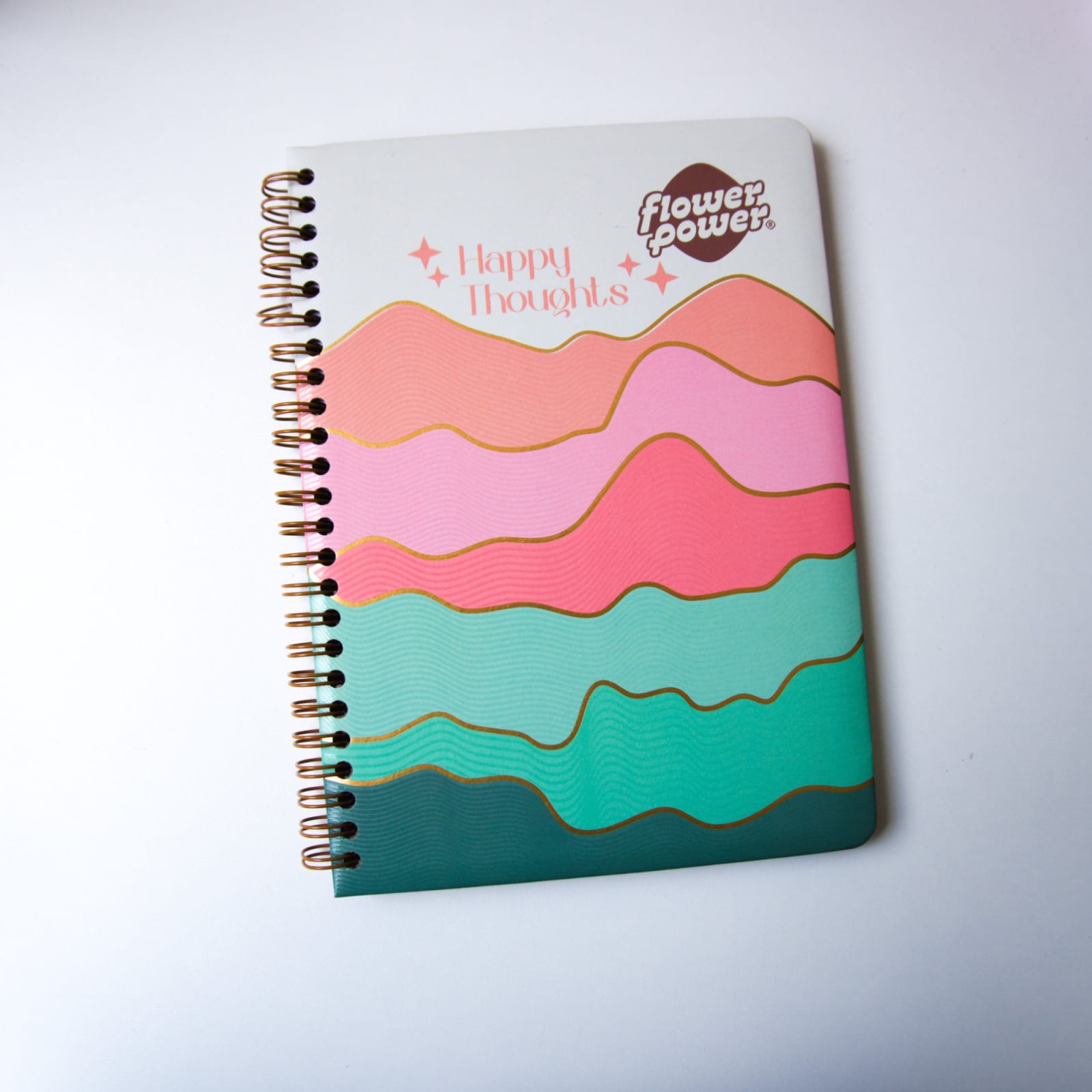 Cuaderno Argollado Flower Power de 1 Materia Pequeño