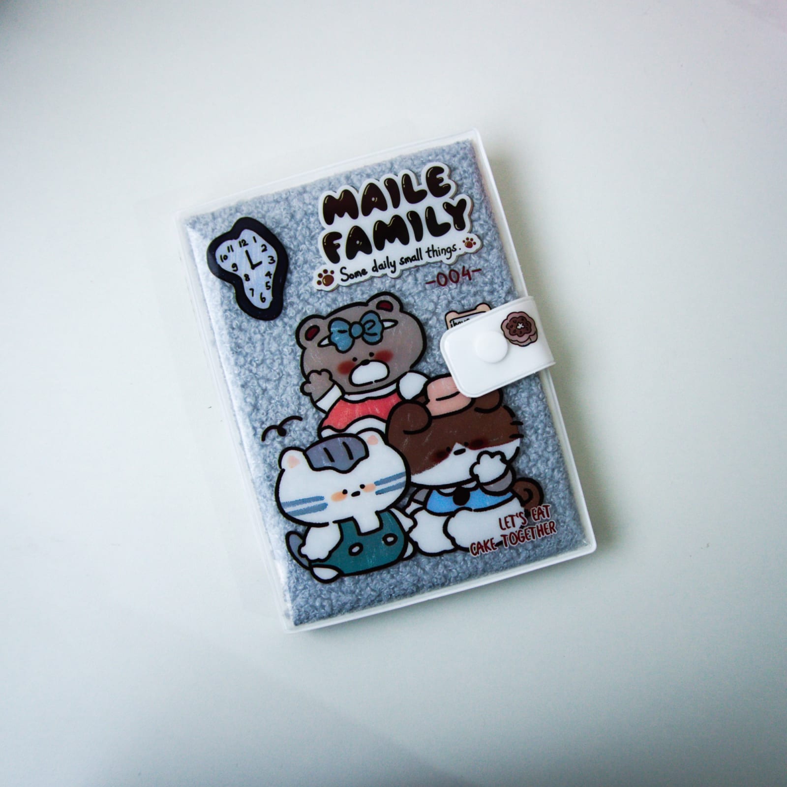 Agenda Acolchadita Maile Family Gris