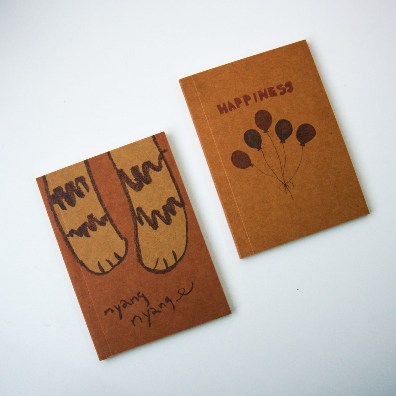 Mini libreta Kraft 